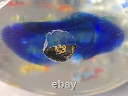 Vintage Formia Vetri DI Murano Glass Aquarium Sculpture Art 6.5 Heavy