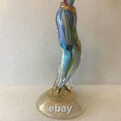 Vintage Genuine Italian Murano Art Glass Harlequin Figurine