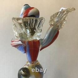 Vintage Genuine Italian Murano Art Glass Harlequin Figurine