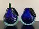 Vintage Genuine Venetian Glass Made in Murano Italy Pear Bookends