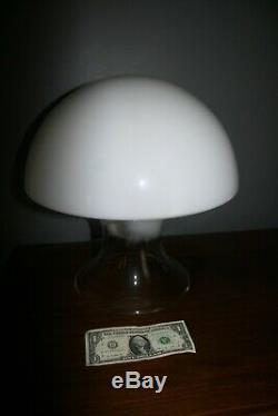 Vintage Gino Vistosi Murano Glass Mushroom Lamp Mid Century Modern Table Lamp