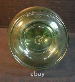 Vintage Green Capellin Murano Glass Vase