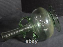 Vintage Green Capellin Murano Glass Vase