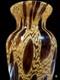Vintage HandBlown Maestri Vetrai Murano Style Art Glass Tall Vase 13.5