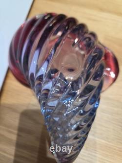 Vintage Hard To Find Alfredo Barbini Murano MCM Art Glass Seashell Bowl /ashtray