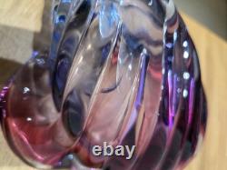 Vintage Hard To Find Alfredo Barbini Murano MCM Art Glass Seashell Bowl /ashtray