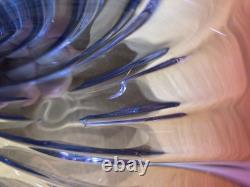 Vintage Hard To Find Alfredo Barbini Murano MCM Art Glass Seashell Bowl /ashtray