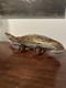 Vintage Italian Murano 70s Art Glass Alligator Sculpture
