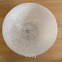 Vintage Italian Murano Aventurine Glass Bowl Set 12? & 8