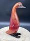 Vintage Italian Murano Duck Goose Art Glass by Alfredo Barbini Large 9.25