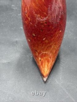 Vintage Italian Murano Duck Goose Art Glass by Alfredo Barbini Large 9.25