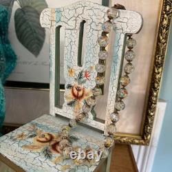 Vintage Italian Murano Glass Bead Necklace