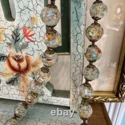Vintage Italian Murano Glass Bead Necklace