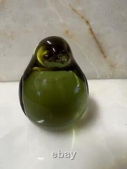 Vintage Italian Murano Glass Seguso Pigeon