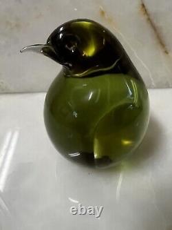 Vintage Italian Murano Glass Seguso Pigeon