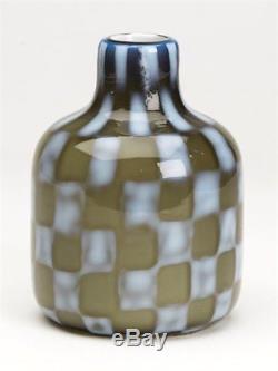 Vintage Italian Murano Pezzato Art Glass Vase 20th C
