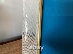 Vintage Italian Murano glass picture frame With filigree glass design 1950's