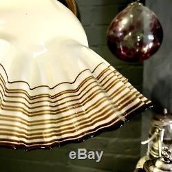 Vintage Italian handkerchief style Murano glass pendant light, circa 1960/70's