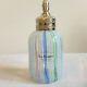 Vintage La Fenice Murano Filigrana Glass Perfume Bottle, Made in Italy