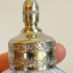 Vintage La Fenice Murano Filigrana Glass Perfume Bottle, Made in Italy