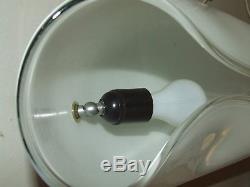 Vintage Large Mid Century Modern Murano Italy Hand Blown Art Glass Table Lamp