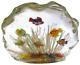 Vintage Large Murano Art Glass Aquarium Paperweight with Six Fish Coral & Seaweed