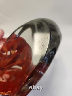 Vintage Livio Seguso Murano glass snail large