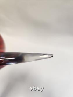 Vintage Livio Seguso Murano glass snail large