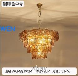 Vintage Luxury Murano glass chandelier Living Room Pendant Lighting Chandelier