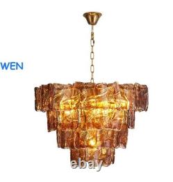 Vintage Luxury Murano glass chandelier Living Room Pendant Lighting Chandelier