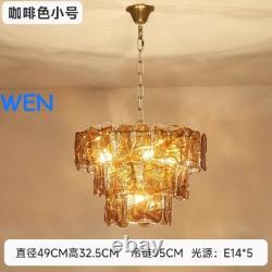 Vintage Luxury Murano glass chandelier Living Room Pendant Lighting Chandelier
