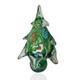 Vintage MCM Italian Murano Millefiori Handblown Glass Christmas Tree 7
