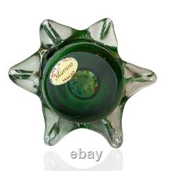 Vintage MCM Italian Murano Millefiori Handblown Glass Christmas Tree 7