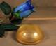 Vintage MCM Murano Glass Paperweight Barovier & Toso GOLD Aventurine 1950s