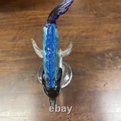 Vintage MURANO ART GLASS FISH Medium Size OCEAN Tropical Mid Century Modern