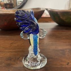 Vintage MURANO ART GLASS FISH Medium Size OCEAN Tropical Mid Century Modern