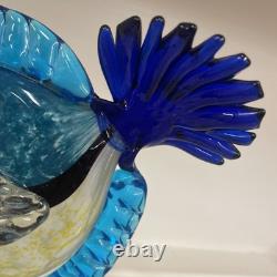Vintage MURANO ART GLASS FISH Medium Size OCEAN Tropical Mid Century Modern