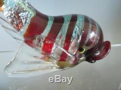 Vintage MURANO Barovier & Toso Art Glass Fish Sculpture