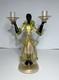 Vintage MURANO GLASS BLACKAMOOR CANDLE HOLDER