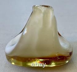 Vintage MURANO GLASS Ring Color Dramatic Handmade sz 7 Italy