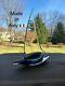 Vintage MURANO Italy Art GLASS SAILBOAT FIGURINE By Formica