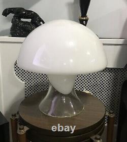 Vintage Mid-Century Modern MCM Gino Vistosi Murano Glass Mushroom Table Lamp