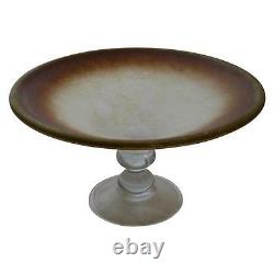 Vintage Mid Century Modern Murano Glass Compote