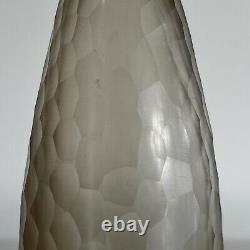 Vintage Mid Century Murano Art Glass Battuto Bud Vase