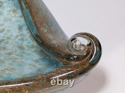 Vintage Mid-Century Murano Teardrop Glass Bowl-Seguso, Barbini, Fratelli Toso