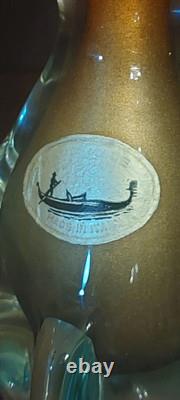 Vintage Murano 1950s J. I. Co Italian Art Glass with Original Label Excel. Cond