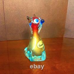 Vintage Murano 1950s J. I. Co Italian Art Glass with Original Label Excel. Cond