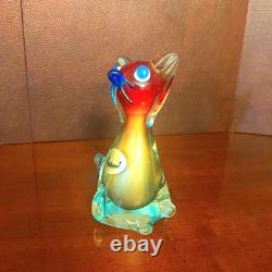 Vintage Murano 1950s J. I. Co Italian Art Glass with Original Label Excel. Cond