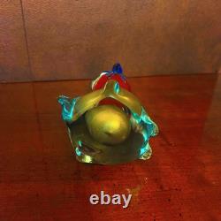 Vintage Murano 1950s J. I. Co Italian Art Glass with Original Label Excel. Cond