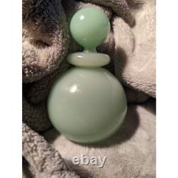 Vintage Murano Archimede Seguso Jade Green Alabastro Glass